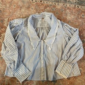 Free people crop long sleeve